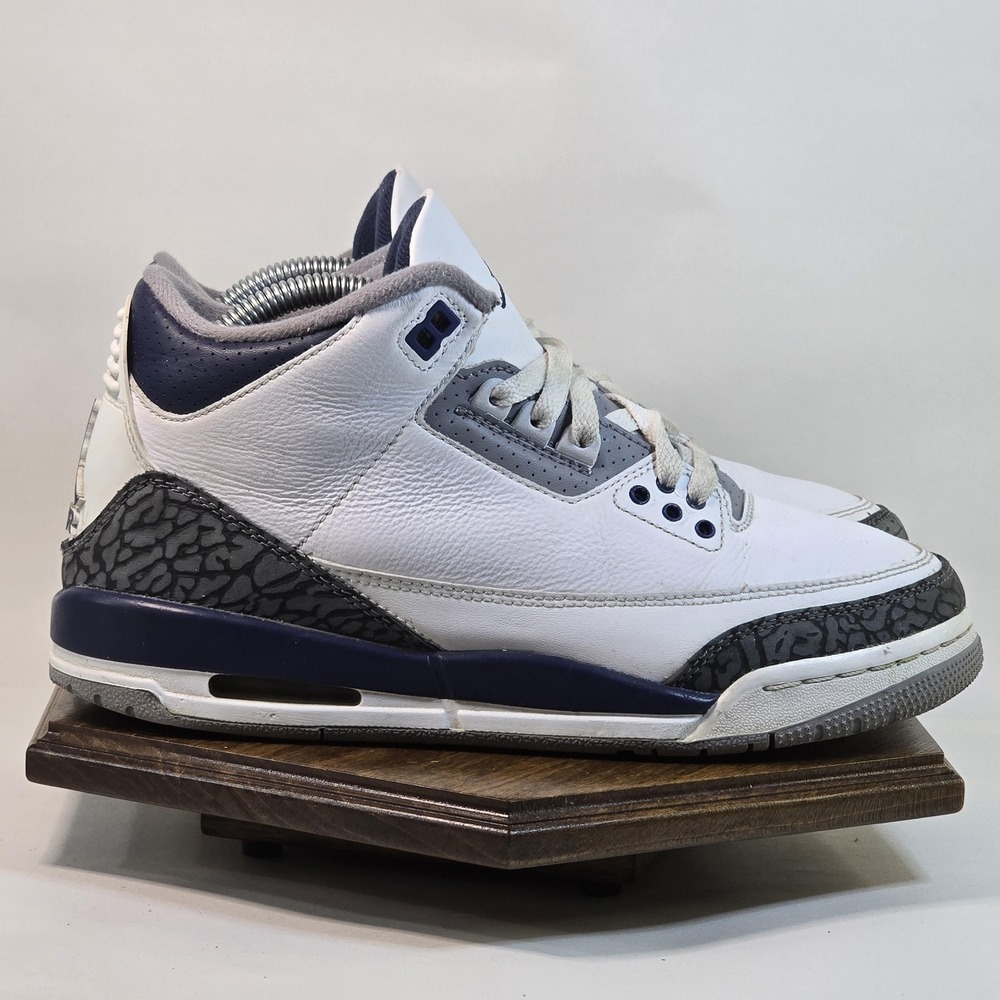 Nike Air Jordan 3 Retro Shoes Mens Size 7Y OG Cement DM0967-140 Basketball